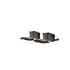 BC1262 by BOSCH - Bosch QuietCast Brake Pads