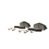 BC1327 by BOSCH - Bosch QuietCast Brake Pads