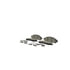 Bosch BC1548 Disc Brake Pad Set Bosch QuietCast Brake Pads