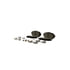 BC1759 by BOSCH - Bosch QuietCast Brake Pads