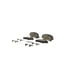 BC1912 by BOSCH - Bosch QuietCast Brake Pads