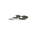 BC1978 by BOSCH - Bosch QuietCast Brake Pads