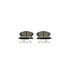 BC2065 by BOSCH - Bosch QuietCast Brake Pads