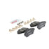 BC2305 by BOSCH - Bosch QuietCast Brake Pads