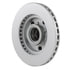 Bosch 25010552 Disc Brake Rotor and Hub Assembly Bosch QuietCast Disc Brake Rotor