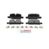 BE2174H by BOSCH - Bosch Brake Pads