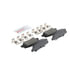 Bosch BE2299H Disc Brake Pad Set Bosch Brake Pads