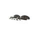 BHD2018A by BOSCH - Bosch QuietCast Brake Pads