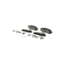 BP1810 by BOSCH - Bosch QuietCast Brake Pads
