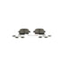 Bosch BE1569H Disc Brake Pad Set Bosch Brake Pads