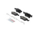 Bosch BE1665BH Disc Brake Pad Set Bosch Brake Pads