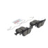 Bosch BE1665BH Disc Brake Pad Set Bosch Brake Pads