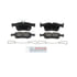 Bosch BE1665BH Disc Brake Pad Set Bosch Brake Pads