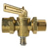 Tectran 2120-B-J Air Brake Air Shut-Off Petcock Air Brake Air Shut-Off Petcock - Brass, 1/4 in. Thread, Female Pipe to Male
