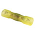 Tectran TYBSC-R Butt Terminal Butt Connector - Yellow, 12-10 Wire Gauge, Crimp, Solder and Shrink