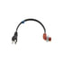 360-0024 by PHILLIPS & TEMRO - Single HD Cord-125V, 15 Amps, 12", 16/3 HPN Wire, A-NEMA 5-15 Plug, "K" Silicone Connector