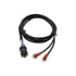 8608423 by PHILLIPS & TEMRO - Weatherproof Parallel Cordset-WP Male Plug, 2 Female Silicone Connectors, 125V, 15 Amps, 14 and 14 ft., 14/3 SJOW, A (WP)-NEMA 5-15, "K" Silicone Connector