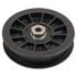 280-511 by STENS - Accessory Drive Belt Idler Pulley, Flat Idler, Plastic, 1 1/8in H x 3/8in ID x 4 1/8in OD