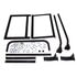 851-263 by STENS - Cargo Box Mounting Brackets, Black Powder Coat Finish, For Club Car Precedent