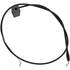 Stens 290-652 Brake Cable Brake Cable, 39.5in Conduit, 50.5in Wire, Dual Z-Bend