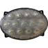 Stens JDKIT-8 Driving Light Kit 10-Piece LED Light Kit, 550W, 45,200 Lumens, 12/24V, 45.8A, Hi/Lo Hood and Cab