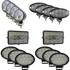 JDKIT-6 by STENS - Tail Light Kit, LED, 46000 Lumens, For John Deere Combines