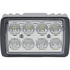 Stens TL3050 Truck Cab Light LED Cab Light, Rectangular, 40 Watts, 3600 Lumens, 12/24V, Flood Pattern