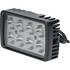 Stens TL3090 Work Light LED Work Light, Rectangular, 40 Watts, 3600 Lumens, 12/24V, Flood Pattern, Side Mount