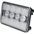 Stens TL6090 Truck Cab Light LED Cab Light, 60W, 4in x 6in, 3500 Lumens, 12/24V, 5A, Hi/Lo Beam