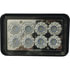 Stens TL650 Headlight LED Headlight, Rectangular, 24 Watts, 2000 Lumens, 12/24V, Flood Pattern