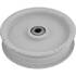 Stens 280-099 Accessory Drive Belt Idler Pulley Accessory Drive Belt Idler Pulley, Flat Idler, Metal, 15/16in H x 3/8in ID x