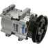 CO101390C by UNIVERSAL AIR CONDITIONER (UAC) - A/C Compressor -- UAC FS10 Compressor Assembly