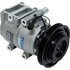 CO10547C by UNIVERSAL AIR CONDITIONER (UAC) - A/C Compressor -- UAC HS15 Compressor Assembly