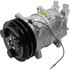 CO4611DKV by UNIVERSAL AIR CONDITIONER (UAC) - A/C Compressor -- Valeo TM16 Compressor Assembly
