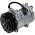 CO4695C by UNIVERSAL AIR CONDITIONER (UAC) - A/C Compressor -- UAC SD7H15 Compressor Assembly