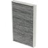 FI1124C by UNIVERSAL AIR CONDITIONER (UAC) - Cabin Air Filter -- Charcoal Cabin Air Filter