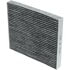 FI1155C by UNIVERSAL AIR CONDITIONER (UAC) - Cabin Air Filter -- Charcoal Cabin Air Filter