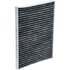 FI1254C by UNIVERSAL AIR CONDITIONER (UAC) - Cabin Air Filter -- Charcoal Cabin Air Filter