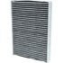 Universal Air Conditioner (UAC) FI1295C Cabin Air Filter Cabin Air Filter -- Charcoal Cabin Air Filter