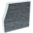 Universal Air Conditioner (UAC) FI1342C Cabin Air Filter Cabin Air Filter -- Charcoal Cabin Air Filter