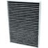FI1360C by UNIVERSAL AIR CONDITIONER (UAC) - Cabin Air Filter -- Charcoal Cabin Air Filter
