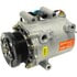 CO20744T by UNIVERSAL AIR CONDITIONER (UAC) - A/C Compressor -- UAC MSC130CVSG Compressor Assembly
