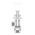 Sealco 3450 Air Brake Control Valve Panel Mount Momentary Push Pull Valves Emergency Release