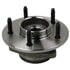 515017 by MOOG - Wheel Bearing and Hub Assembly