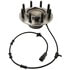 Moog 515089 Wheel Bearing and Hub Assembly Wheel Bearing and Hub Assembly