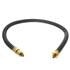 PAI EF41680-027 Air Brake Hose Air Brake Hose - 1/8-27 NPT Fixed Fitting 1/8-27 NPT Swivel Fitting 27in Length