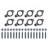 MSB98017 by FEL-PRO - Exhaust Manifold Gasket Set Bolts Included