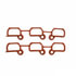 366 500 by ELRING - Gasket Set, intake manifold