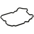 Elring 482.430 Engine Valve Cover Gasket Gasket, cylinder head cover