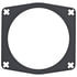 Elring 603.920 Fuel Injection Throttle Body Mounting Seal Gasket, intake manifold housing